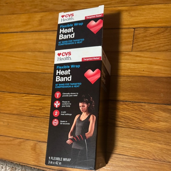 CVS HEALTH flexible Wrap Heat Band 3 In X 42 In - Picture 1 of 9